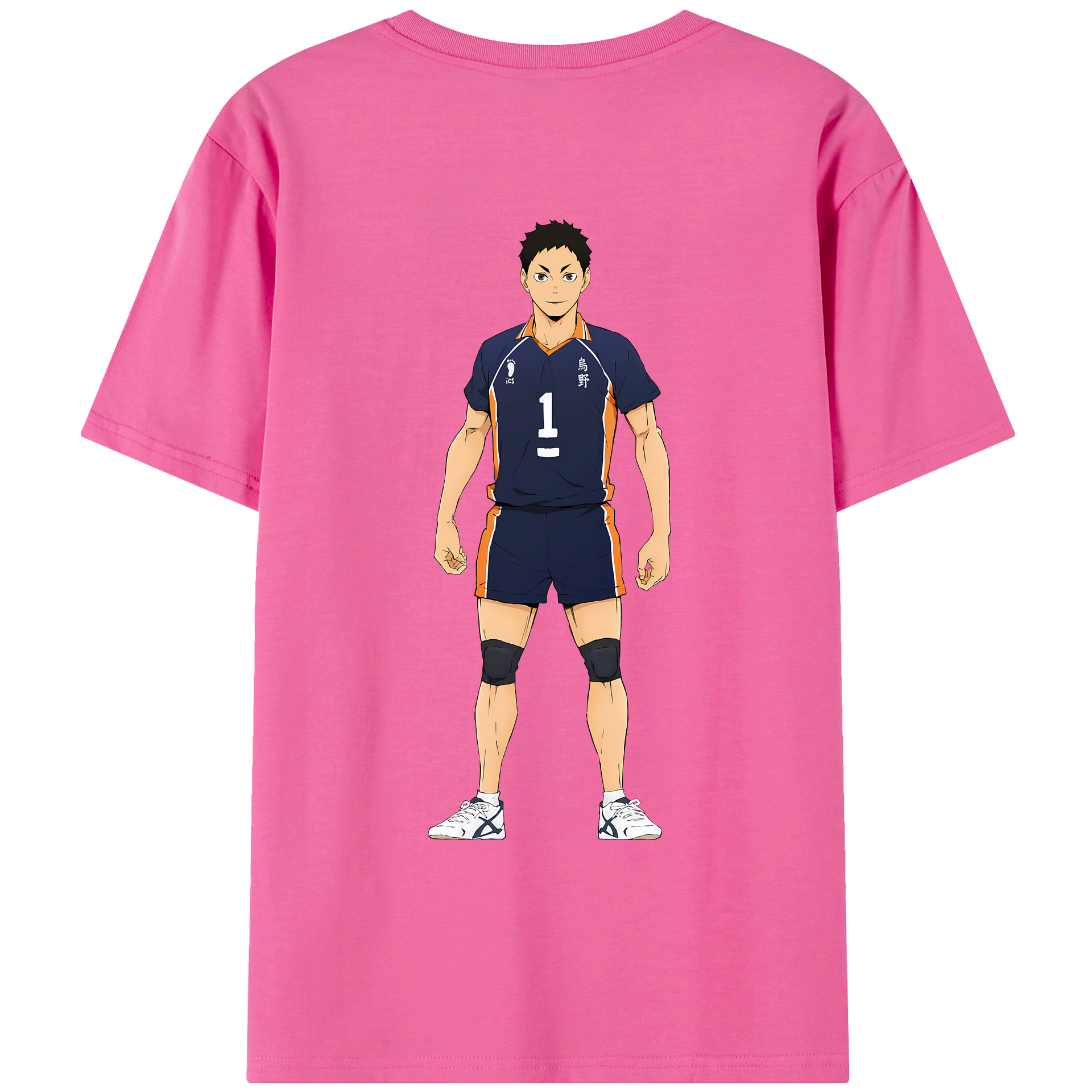 （画像用） ハイキュー!! Haikyu!! レディース半袖Tシャツ(バックプリント)
